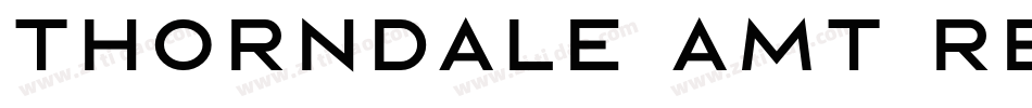 Thorndale AMT Regular字体转换